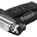 GOOBAY αντάπτορας HDMI σε DVI-D Dual-Link 68098, μαύρος - 4040849680984