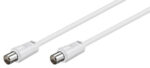 GOOBAY καλώδιο κεραίας αρσενικό 68145, <70dB, CCS, 1.5m, λευκό - 4040849681455 - Image 2