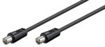 GOOBAY καλώδιο κεραίας αρσενικό 68148, <70dB, CCS, 2.5m, μαύρο - 4040849681486 - Image 2
