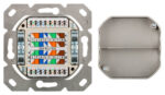 GOOBAY επιτοίχια πρίζα CAT 6a 68572, 2x RJ45, 80x80mm, λευκή - 4040849685729 - Image 2