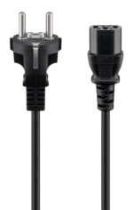 GOOBAY καλώδιο τροφοδοσίας 68605, 0.75mm², 1.5m, μαύρο - 4040849686054