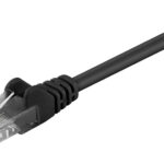 GΟOBAY καλώδιο δικτύου 68649, CAT 5e U/UTP, CCA, PVC, 3m, μαύρο - 4040849686498