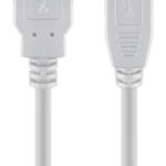 GOOBAY καλώδιο USB σε USB Type B 68714, 5m, 480Mbps, γκρι - 4040849687143