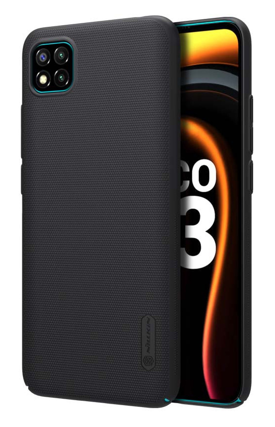 6902048206755 NILLKIN θήκη Super Frost Shield για Xiaomi Poco C3, μαύρη - 6902048206755 - Image 1