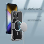 NILLKIN θήκη Nature Pro Magnetic για iPhone 14, μπλε & διάφανη - 6902048248588 - Image 2