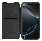 NILLKIN θήκη Qin Prop Leather για iPhone 16 Pro, δερμάτινη, μαύρη - 6902048281967 - Image 2