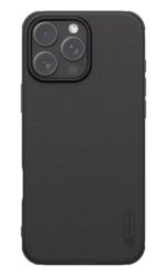NILLKIN θήκη Super Frosted Shield Pro για iPhone 16 Pro, μαύρη - 6902048286450