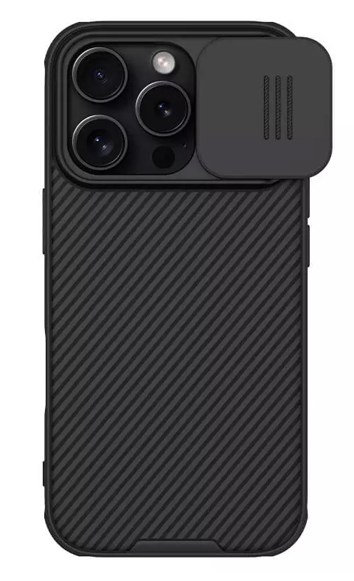 6902048286719 NILLKIN θήκη CamShield Pro για iPhone 16 Pro, μαύρη - 6902048286719 - Image 1