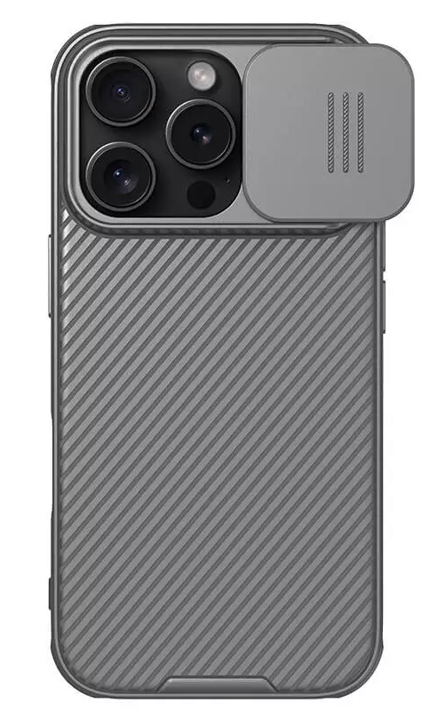 6902048286740 NILLKIN θήκη CamShield Pro για iPhone 16 Pro, γκρι - 6902048286740 - Image 1