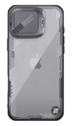 NILLKIN θήκη Iceblade Prop για iPhone 16 Pro, διάφανη-μαύρη - 6902048286986