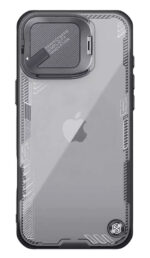 NILLKIN θήκη Iceblade Prop για iPhone 16 Pro Max, διάφανη-μαύρη - 6902048287006