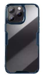 NILLKIN θήκη Nature TPU Pro για iPhone 16 Pro, διάφανη-μπλε - 6902048287211