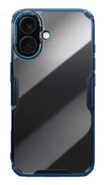 NILLKIN θήκη Nature TPU Pro για iPhone 16 Plus, διάφανη-μπλε - 6902048287235