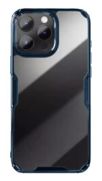 NILLKIN θήκη Nature TPU Pro για iPhone 16 Pro Max, διάφανη-μπλε - 6902048287259