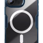 NILLKIN θήκη Nature TPU Pro Magnetic για iPhone 16 Pro, διάφανη-μπλε - 6902048287297
