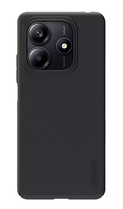 6902048296435 NILLKIN θήκη Super Frosted Shield για Xiaomi Redmi Note 14, μαύρη - 6902048296435 - Image 1
