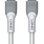 LDNIO καλώδιο USB-C σε USB-C LC601C, 100W PD, 1m, γκρι -