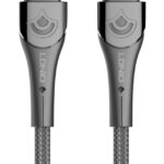 LDNIO καλώδιο USB-C σε USB-C LC861C, 65W PD, 1m, γκρι -