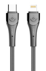 LDNIO καλώδιο Lightning σε USB-C LC861I, 30W PD, 1m, γκρι -