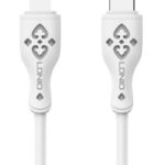 LDNIO καλώδιο Lightning σε USB-C LC812I, 30W PD, 2m, λευκό -