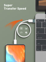LDNIO αντάπτορας USB σε USB-C LC150, αρσενικό σε θηλυκό, γκρι - 6933138691427 - Image 2