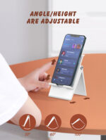 LDNIO βάση smartphone MG07, foldable, 4.7-7.2", λευκή - - Image 2