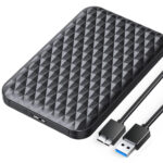 ORICO θήκη για 2.5" SATA HDD/SSD 2520U3-V1, 5Gbps, μαύρη - 6942227108142