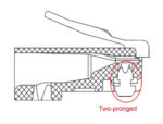 GOOBAY βύσμα RJ45 72500, CAT 5e UTP, διάφανο, 10τμχ - 4051366725003 - Image 2