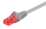 GOOBAY καλώδιο δικτύου 72576, CAT 6 U/UTP, CCA, 250MHz, 3m, γκρι - 4040849725760