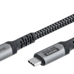 GOOBAY καλώδιο USB-C 74212, USB4, 240W, 40Gbps, 8K/60Hz, 1.5m, γκρι - 4040849742125