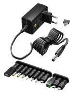 GOOBAY επιτοίχιος φορτιστής 74436, 5V-15V, 36W, 12 tips - 4040849744365