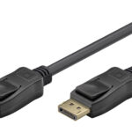 GOOBAY καλώδιο DisplayPort 74759, VESA Certified, 16K/60Hz, 80 Gbps, 1m, μαύρο - 4040849747595