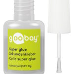 GOOBAY κόλλα Super Glue με πινέλο 77017, 10g - 4040849770173