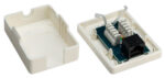 GOOBAY επιτοίχια πρίζα δικτύου 77632, 1 θύρα RJ45, CAT 6 UTP, λευκή - 4040849776328 - Image 2