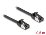 DELOCK καλώδιο δικτύου 80182, CAT 8.1 U/FTP, 40Gbps, εύκαμπτο, 0.50m, μαύρο - 4043619801824 - Image 2