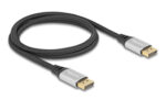 DELOCK καλώδιο DisplayPort 2.1 80633, 16K/60Hz, 40 Gbps, 1m, μαύρο - 4043619806331 - Image 2