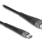 DELOCK καλώδιο USB σε USB-C 81122, 60W, 480Mbps, 2m, μαύρο - 4043619811229