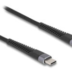 DELOCK καλώδιο USB-C 81125, 60W, 480Mbps, 2m, μαύρο - 4043619811250