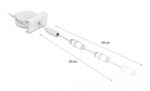 DELOCK module καλώδιο τροφοδοσίας Easy 45 81376, ανασυρόμενο 50cm, λευκό - 4043619813766 - Image 2