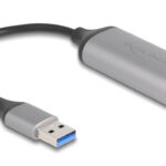 DELOCK αντάπτορας δικτύου 81571, USB, 5Gbps Ethernet, ασημί - 4043619815715