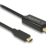 DELOCK καλώδιο USB-C σε DisplayPort 85257, DP Alt Mode, 4K/60Hz, 3m, μαύρο - 4043619852574
