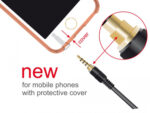 DELOCK καλώδιο 3.5mm 85613, γωνιακό, 24AWG, gold plated, 2m, μαύρο - 4043619856138 - Image 2
