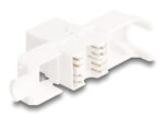 DELOCK Keystone module 86051, RJ45 σε LSA, Cat.6A UTP, λευκό, 4τμχ - 4043619860517 - Image 2