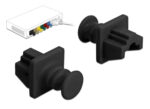 DELOCK κάλυμμα προστασίας για θύρα RJ45 86176, μαύρο, 10τμχ - 4043619861767 - Image 2