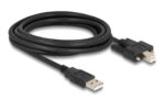 DELOCK καλώδιο USB σε USB Type B 87215, 3m, μαύρο - 4043619872152 - Image 2