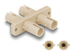 DELOCK σύνδεσμος οπτικής ίνας ST Duplex 87935, μπεζ - 4043619879359 - Image 2