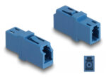 DELOCK σύνδεσμος οπτικής ίνας LC Simplex 87985, μπλε - 4043619879854 - Image 2