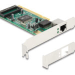 DELOCK κάρτα επέκτασης PCI σε 1x RJ45 Gigabit 88084, 1000Mbps - 4043619880843