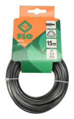 FLO μεσινέζα Trygon 89470, 2.4mm x 15m, γκρι - 5906083894701 - Image 2
