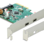 DELOCK κάρτα επέκτασης PCI Express x4 σε 2x USB-C 90397, 10 Gbps - 4043619903979